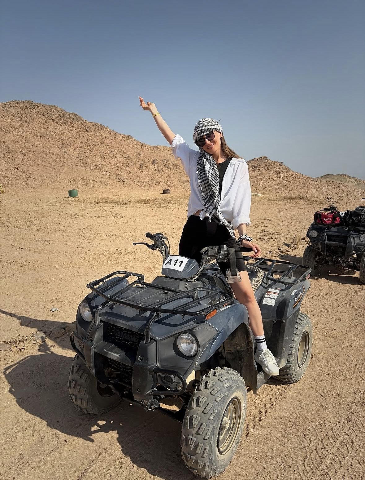 3 Hour Quad Biking Bedouin Village and Camels in Hurghada